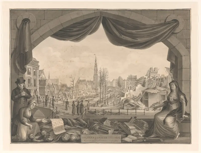 Leidens Jammer Toneel Wall Art by Christiaan van Waardt - High-Resolution Digital Print