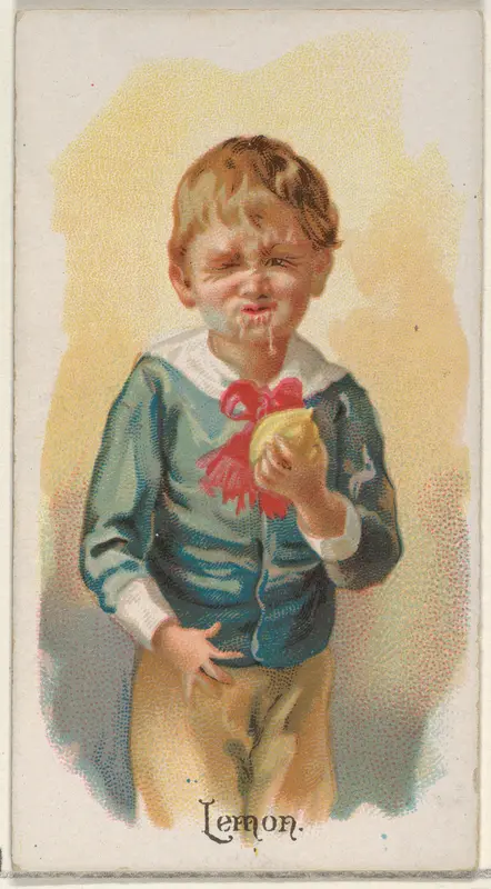 Lemon, from the Fruits series (N12) for Allen & Ginter Cigarettes Brands Wall Art by Allen & Ginter - High-Resolution Digital Print
