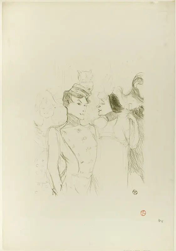 Lender and Lavallière in a Revue at the Variétés