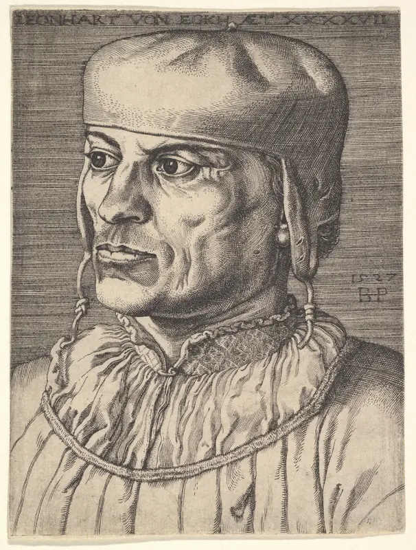 Leonhart von Eck Wall Art by Barthel Beham - High-Resolution Digital Print
