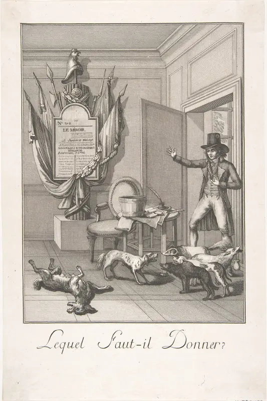 Lequel Faut-il Donner? Wall Art by Anonymous, French, 18th century - High-Resolution Digital Print