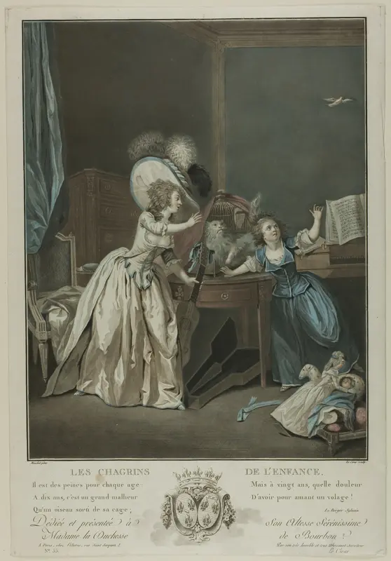 Les Chagrins de l'Enfance Wall Art by Louis Lecoeur - High-Resolution Digital Print