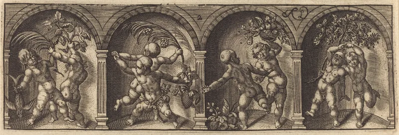 Les divers pourtraicts et figures II Wall Art by Master AD - High-Resolution Digital Print