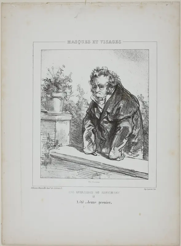 Les Invalides du Sentiment: A été "jeune premier"