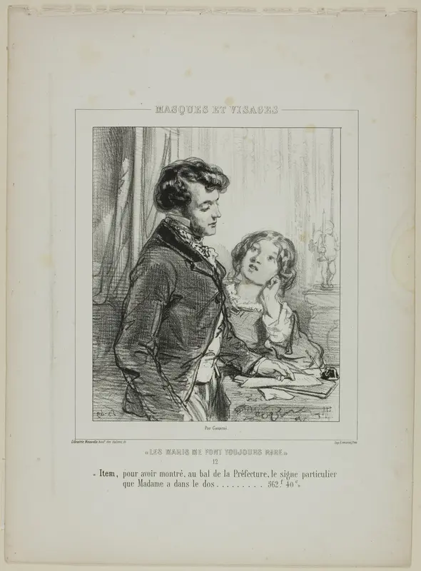 Les maris me font toujours rire: Item, pour avoir montré, au bal de la Préfecture...