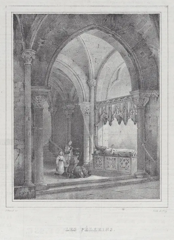 Les Pélerins Wall Art by Anonymous - High-Resolution Digital Print