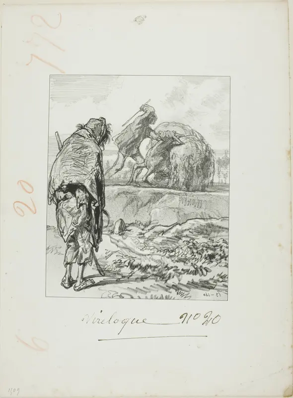 Les Propos de Thomas Vireloque: Michael paying wages to his servant (beating him)