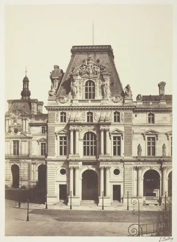 Les Tuileries Wall Art by Edouard Denis Baldus - High-Resolution Digital Print