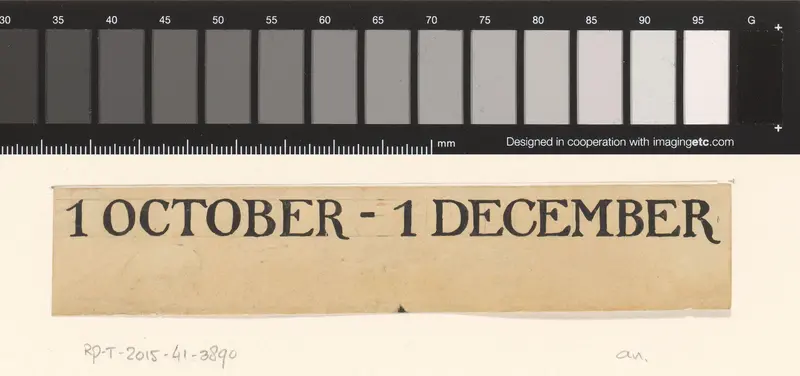 Letterontwerp voor: Stijn Streuvels, In oorlogstijd: uit het dagboek van Stijn Streuvels, oktober - december 1914 Wall Art by anonymous - High-Resolution Digital Print