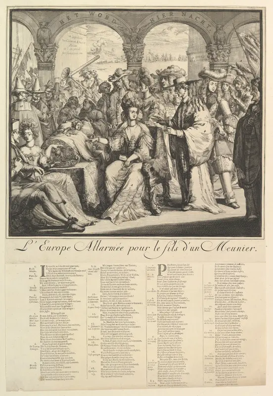 L'Europe Allarmée Wall Art by Romeyn de Hooghe - High-Resolution Digital Print
