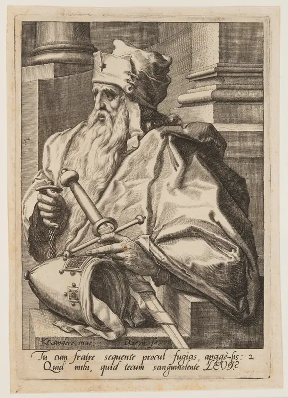 Levi, from The Twelve Sons of Jacob Wall Art by Jacob de Gheyn, II - High-Resolution Digital Print