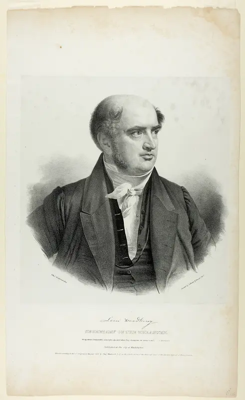 Levi Woodburn, Secretary of Treasury Wall Art by Charles Fenderich - High-Resolution Digital Print