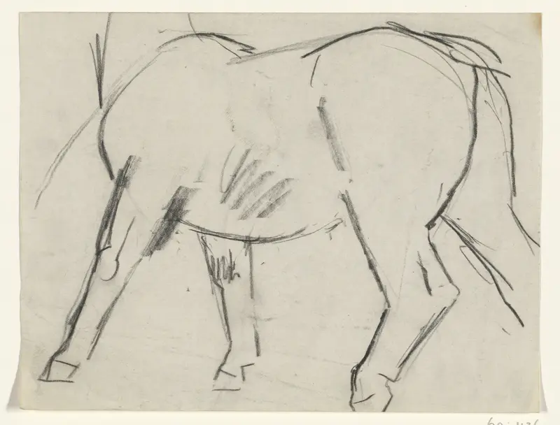Lichaam van een paard Wall Art by Leo Gestel - High-Resolution Digital Print
