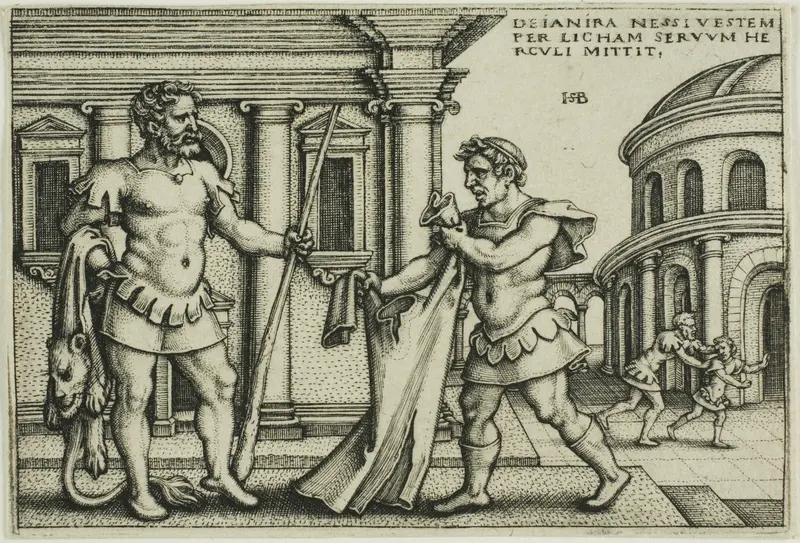 Lichas Bringing the Garment of Nessus to Hercules, from The Labors of Hercules
