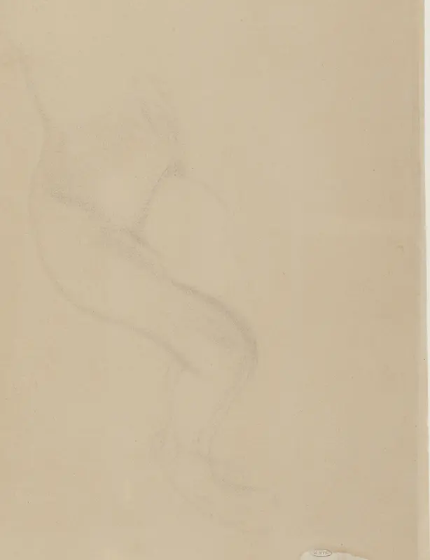 Lichte schets van een vrouwelijk naakt Wall Art by Théophile Alexandre Steinlen - High-Resolution Digital Print
