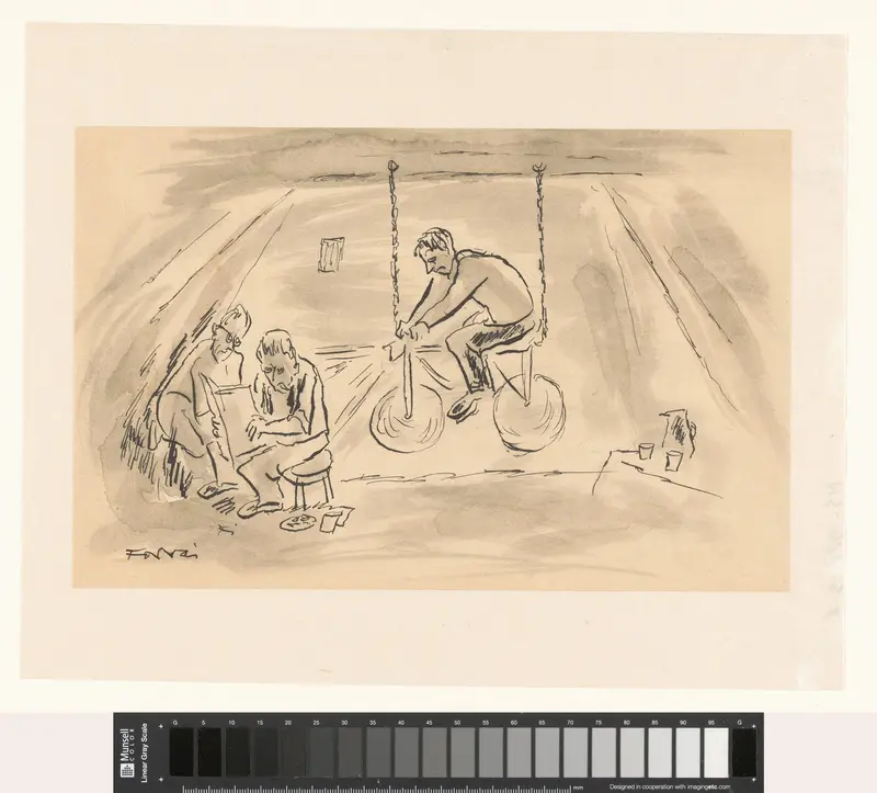 Lichtstroom door fiets Wall Art by Unknown - High-Resolution Digital Print