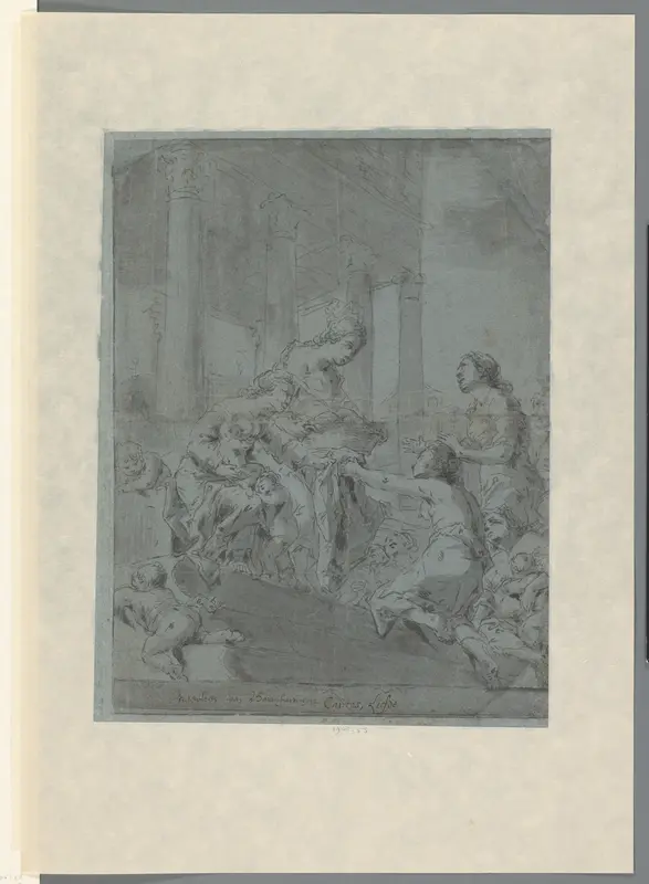 Liefdadigheid (Charitas) Wall Art by Leonaert Bramer - High-Resolution Digital Print