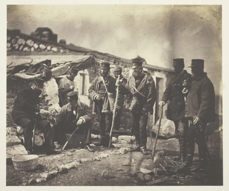 Lieutenant Colonel Shadforth and Officers of the 57th