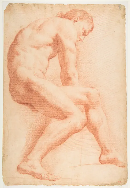 Life Drawing Wall Art by Carle (Charles André) Vanloo - High-Resolution Digital Print
