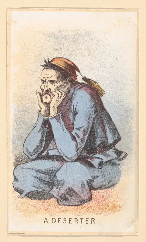 Life in Camp, Part 2: A Deserter Wall Art by Winslow Homer - High-Resolution Digital Print
