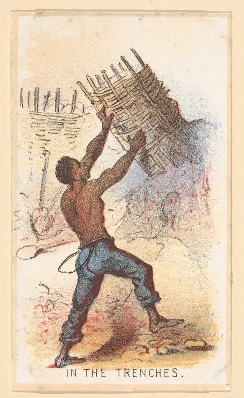 Life in Camp, Part 2: In the Trenches Wall Art by Winslow Homer - High-Resolution Digital Print