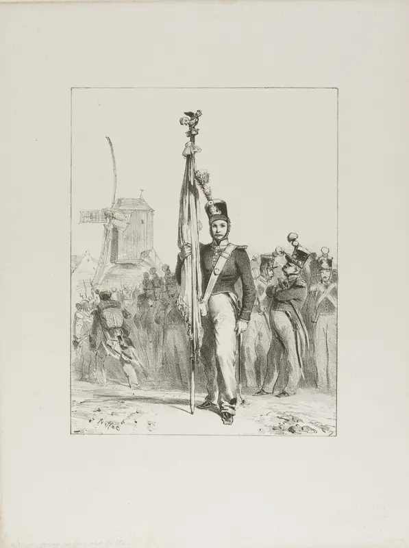 Light Infantry, Standard-Bearer