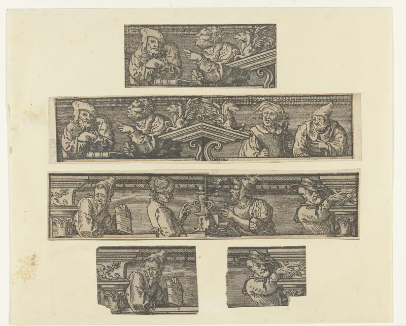 Lijstwerk met profeten Wall Art by Doen Pietersz. - High-Resolution Digital Print