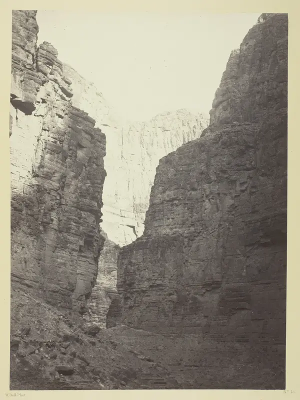 Limestone Walls Kanab Wash, Colorado River Wall Art by William H. Bell - High-Resolution Digital Print