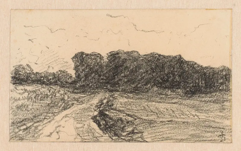 Linden-allee, weg naar de Bresserberg te Kleve Wall Art by Carel Nicolaas Storm van 's-Gravesande - High-Resolution Digital Print