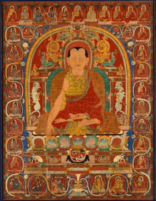 Lineage Portrait of an Abbot Wall Art by Unknown - High-Resolution Digital Print