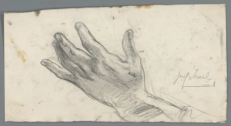 Linkerhand, mogelijk van David Wall Art by Unknown - High-Resolution Digital Print