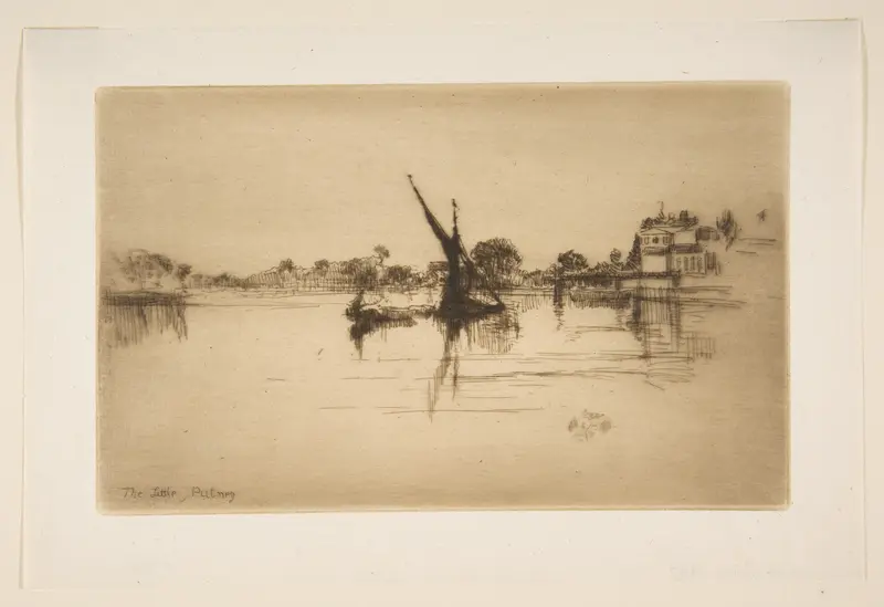 Little Putney, No. 2 (The Little Putney) Wall Art by James McNeill Whistler - High-Resolution Digital Print