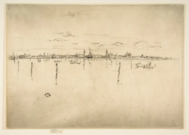 Little Venice (The Little Venice) Wall Art by James McNeill Whistler - High-Resolution Digital Print