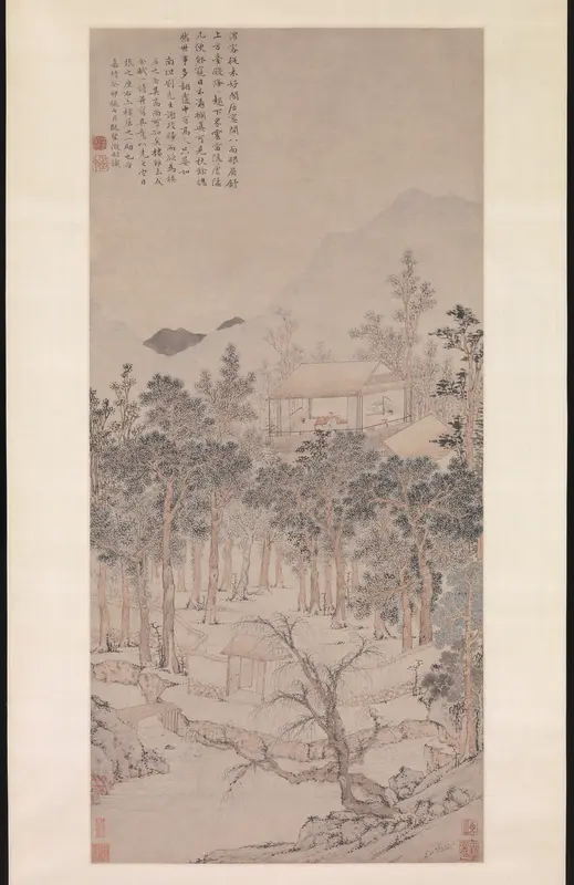 Living Aloft Wall Art by Wen Zhengming - High-Resolution Digital Print