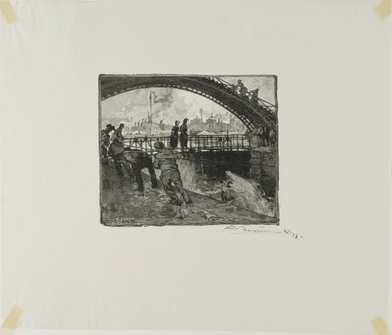 Lock of the Canal Saint-Martin