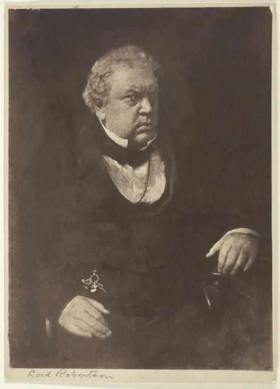 Lord Robertson Wall Art by David Octavius Hill - High-Resolution Digital Print
