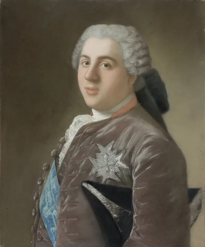 Louis de Bourbon, Dauphin of France Wall Art by Jean-Etienne Liotard - High-Resolution Digital Print