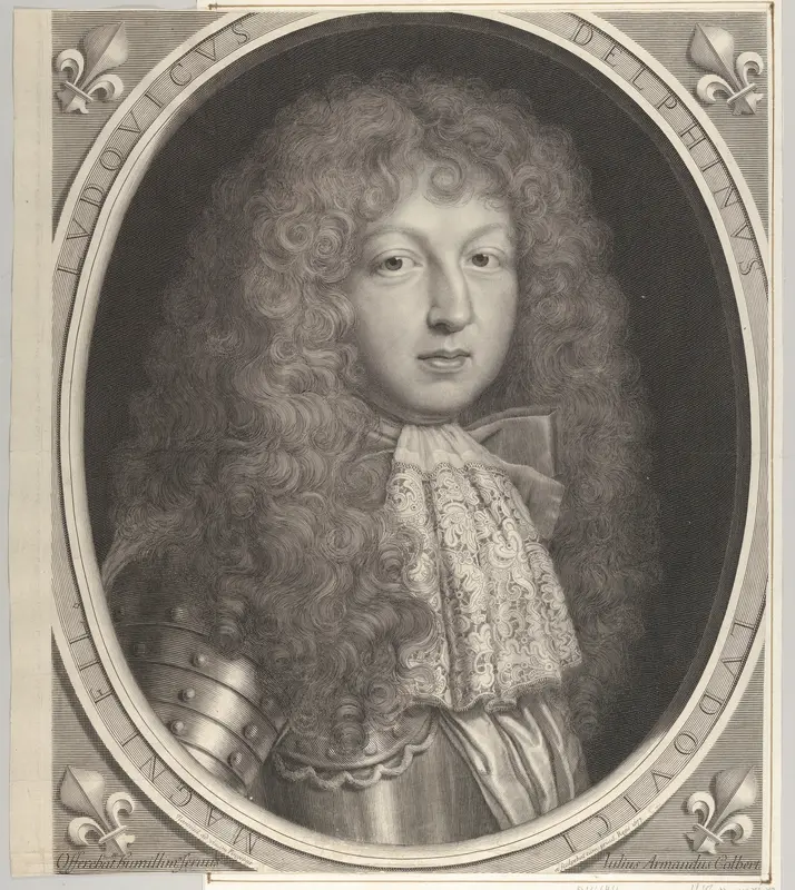 Louis de France, called Le Grand Dauphin or Monseigneur Wall Art by Robert Nanteuil - High-Resolution Digital Print