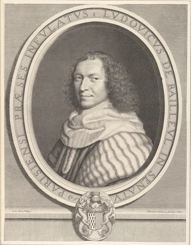 Louis-Dominique de Bailleul Wall Art by Robert Nanteuil - High-Resolution Digital Print