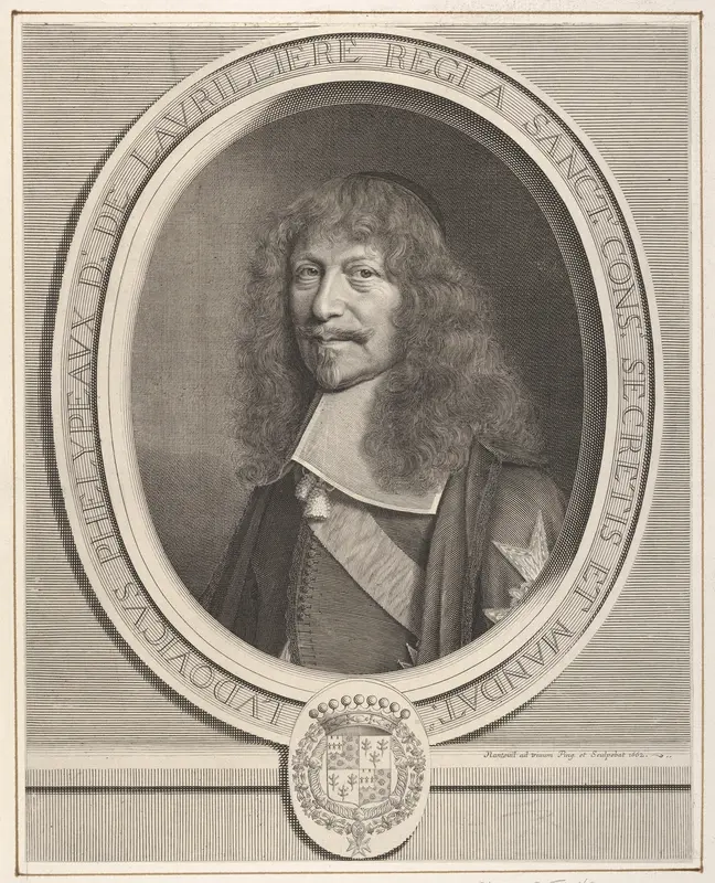 Louis-Phélypeaux de La Vrillière Wall Art by Robert Nanteuil - High-Resolution Digital Print