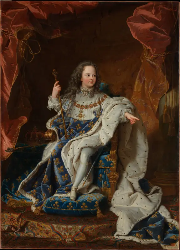 Louis XV (1710–1774) as a Child Wall Art by Hyacinthe Rigaud - High-Resolution Digital Print