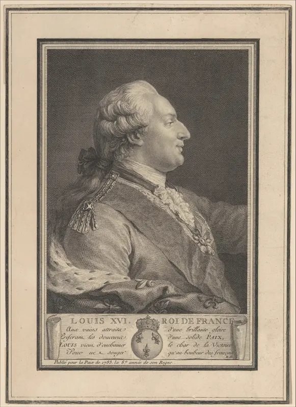 Louis XVI, King of France Wall Art by Anonymous, French, 18th century - High-Resolution Digital Print