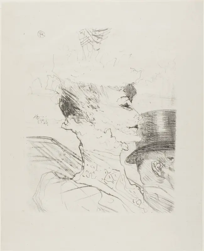 Louise Balthy, from Treize Lithographies