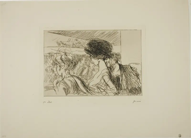 Lower Box at the Theater Wall Art by Jean Louis Forain - High-Resolution Digital Print