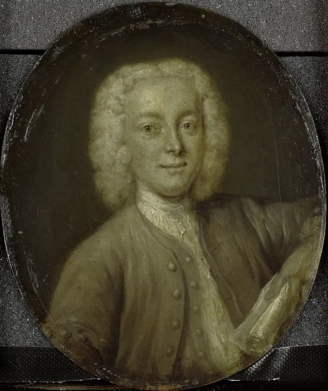 Lucas Pater (1707-81). Koopman en dichter te Amsterdam Wall Art by Jan Maurits Quinkhard - High-Resolution Digital Print