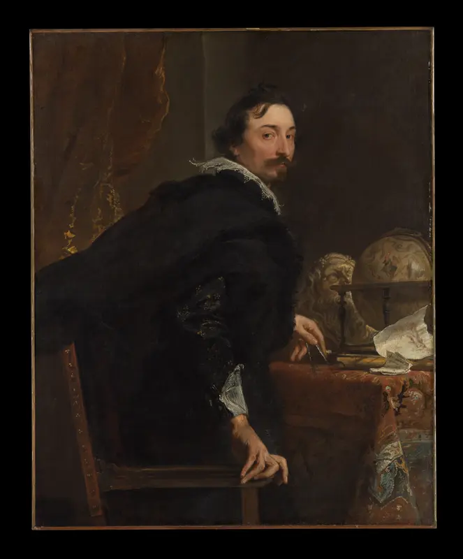 Lucas van Uffel (died 1637) Wall Art by Anthony van Dyck - High-Resolution Digital Print