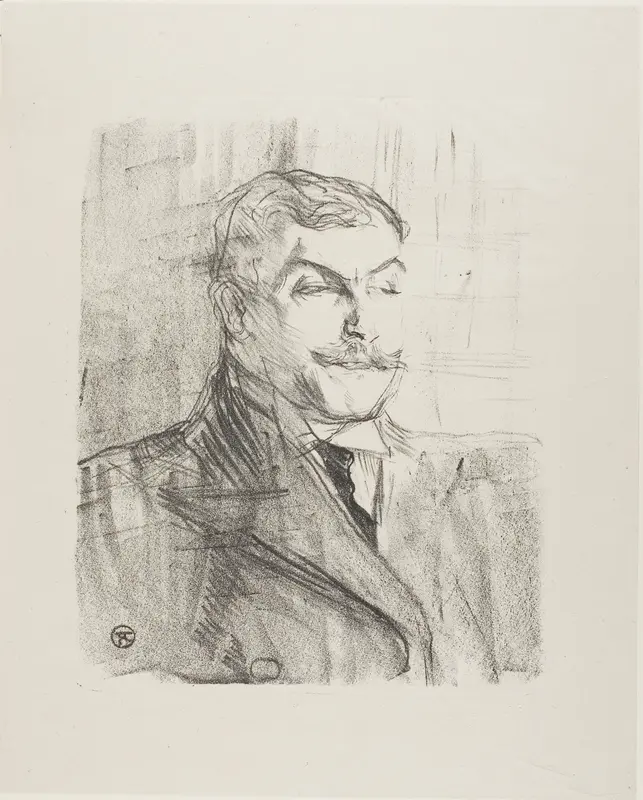 Lucien Guitry, from Treize Lithographies