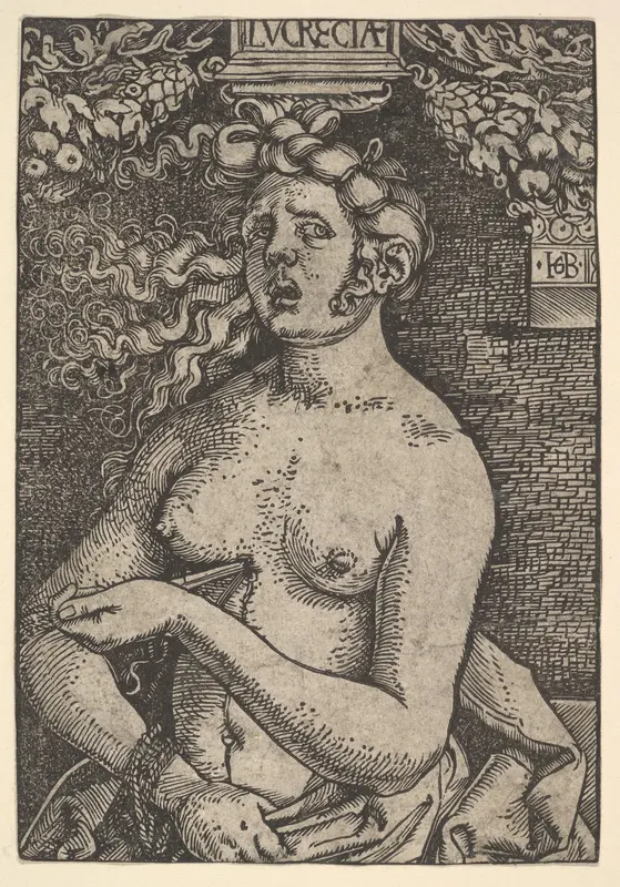 Lucretia Wall Art by Hans Baldung (called Hans Baldung Grien) - High-Resolution Digital Print