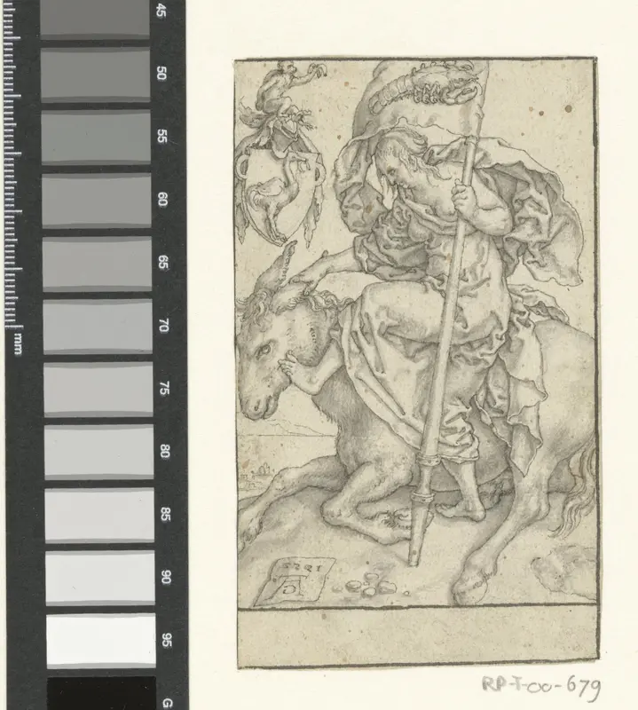 Luiheid Wall Art by Heinrich Aldegrever - High-Resolution Digital Print