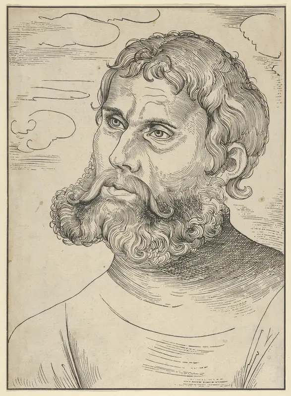 Luther as 'Junker Jorg' Wall Art by Lucas Cranach the Elder - High-Resolution Digital Print